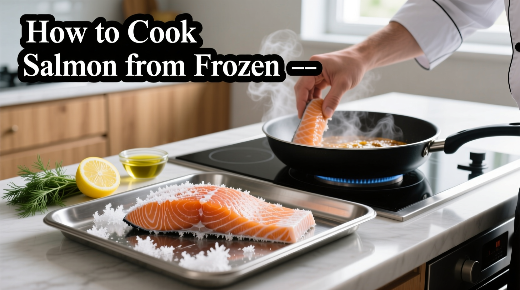 how to cook salmon from frozen