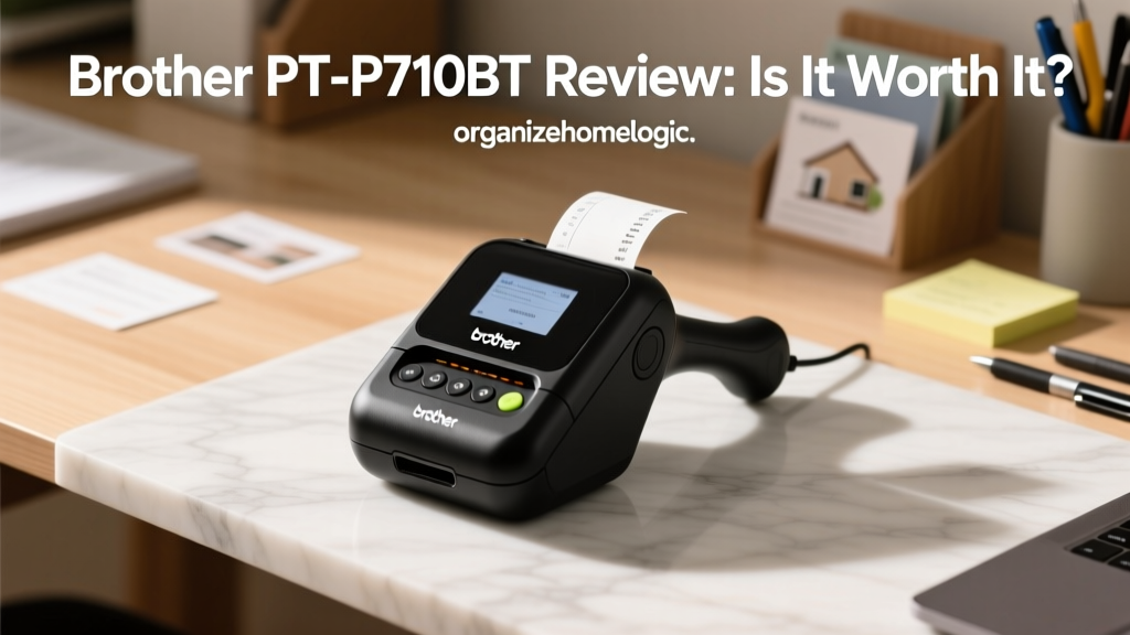 Brother PT-P710BT Review: Is It Worth It?