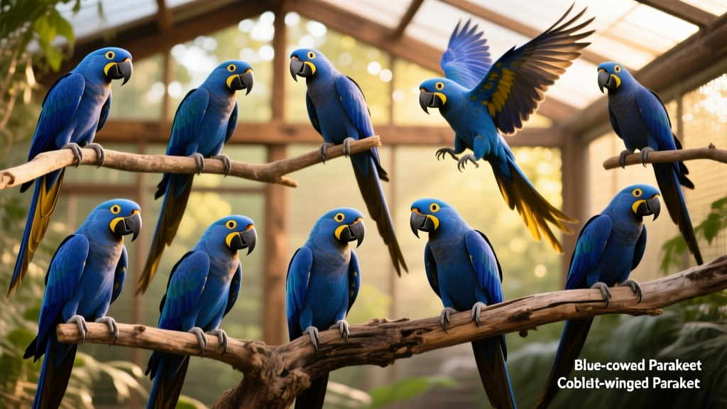 9 Top Blue Parrot Species to Keep as Pets