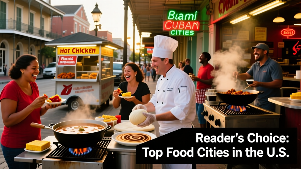Best Food Cities in the U.S.: Readers’ Choice Awards 2024