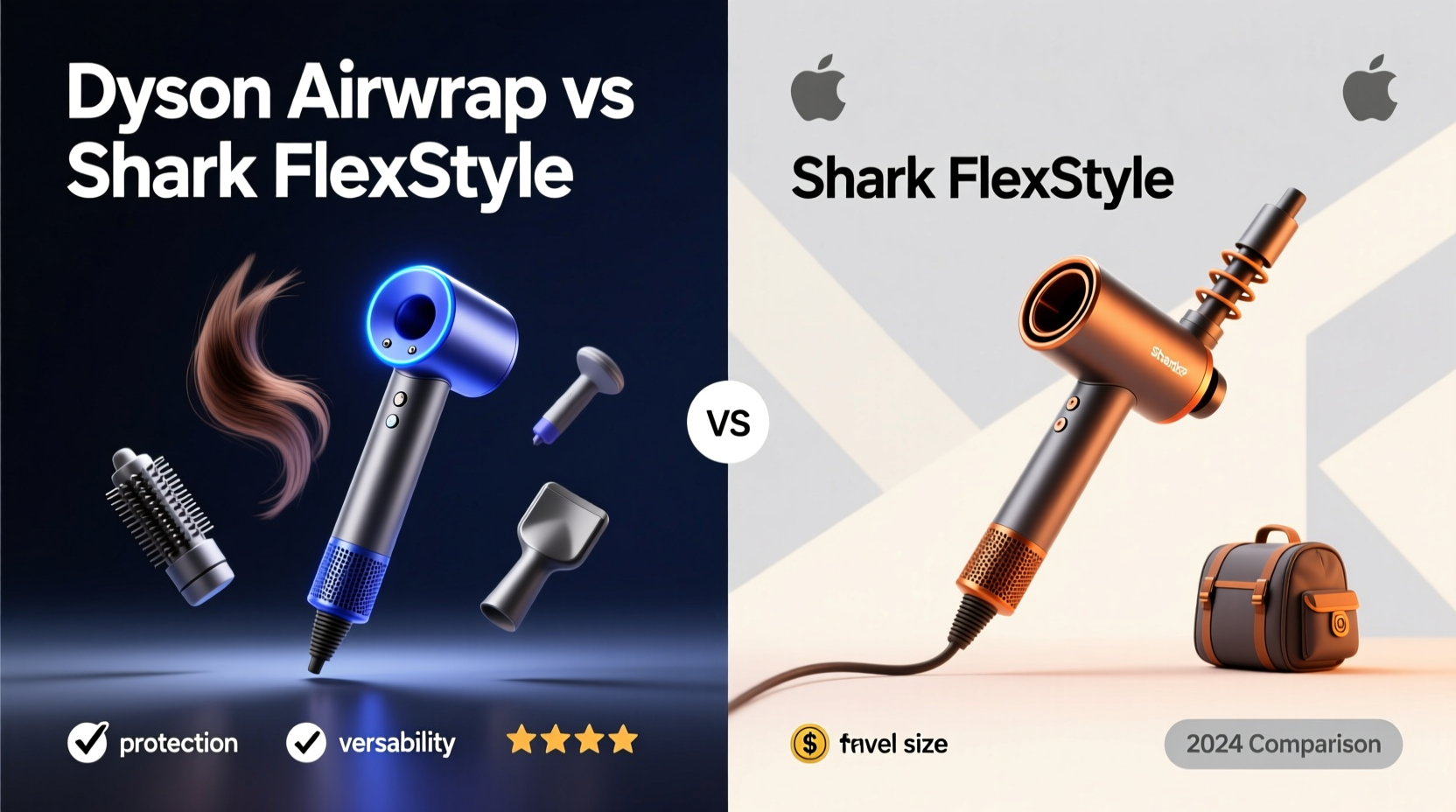 dyson airwrap vs shark flexstyle is dyson still worth the splurge