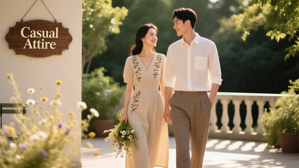 Casual Attire on Wedding Invitations: 7 Clear Phrases (2026)
