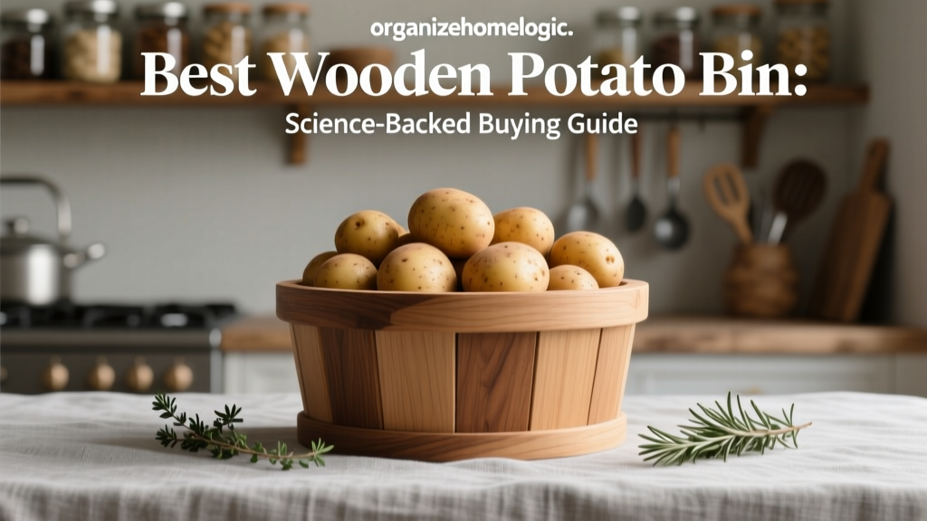 Best Wooden Potato Bin: Science-Backed Buying Guide