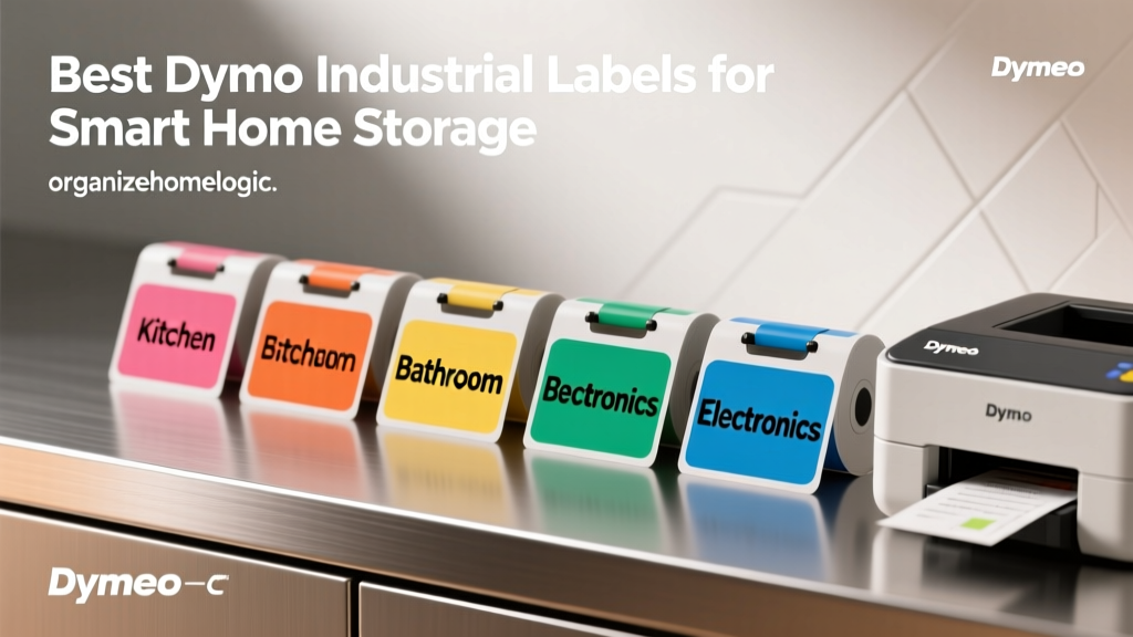 Best Dymo Industrial Labels for Smart Home Storage