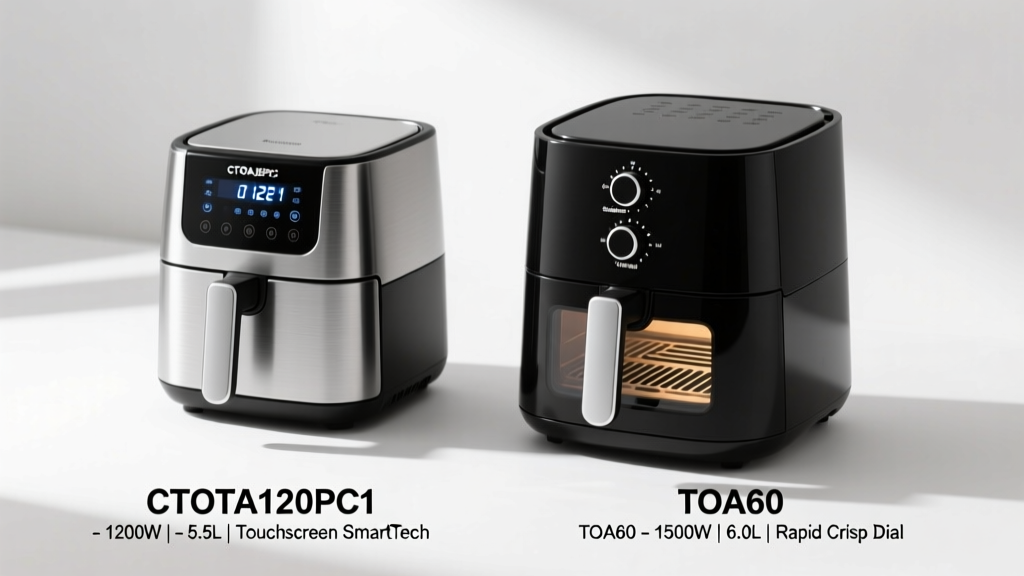 CTOA-120PC1 vs TOA-60: Air Fryer Showdown (2026)