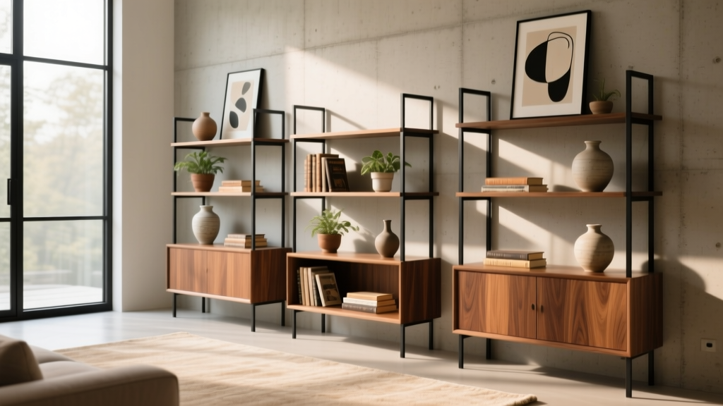 Best Open Shelving Units for Living Rooms (2024 Guide)