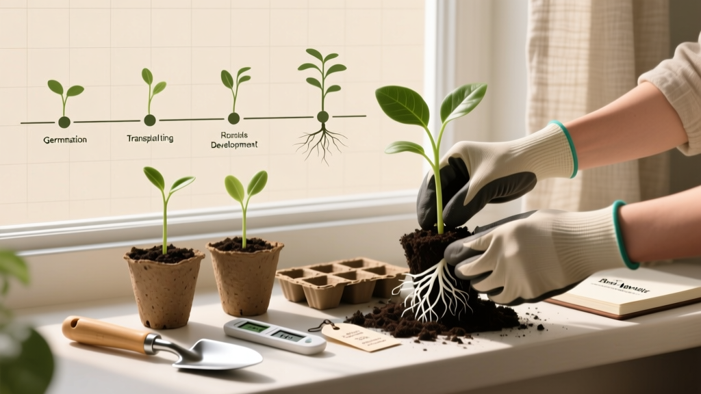 Indoor Seed Starting & Repotting: Avoid Leggy Seedlings