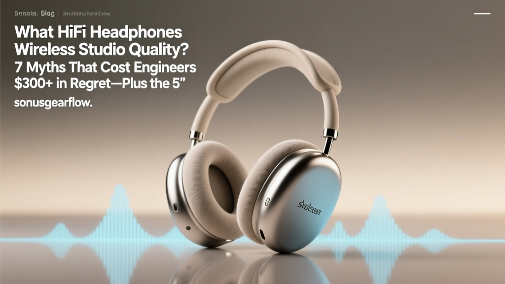 Best Wireless HiFi Headphones for Studio Use (2026)