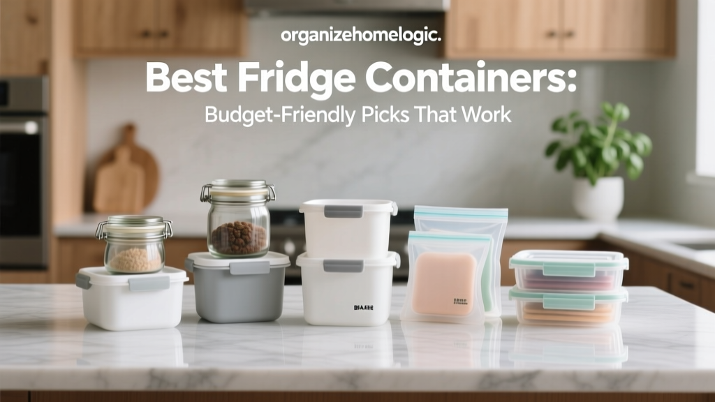 Best Fridge Containers: Budget-Friendly Picks That Work