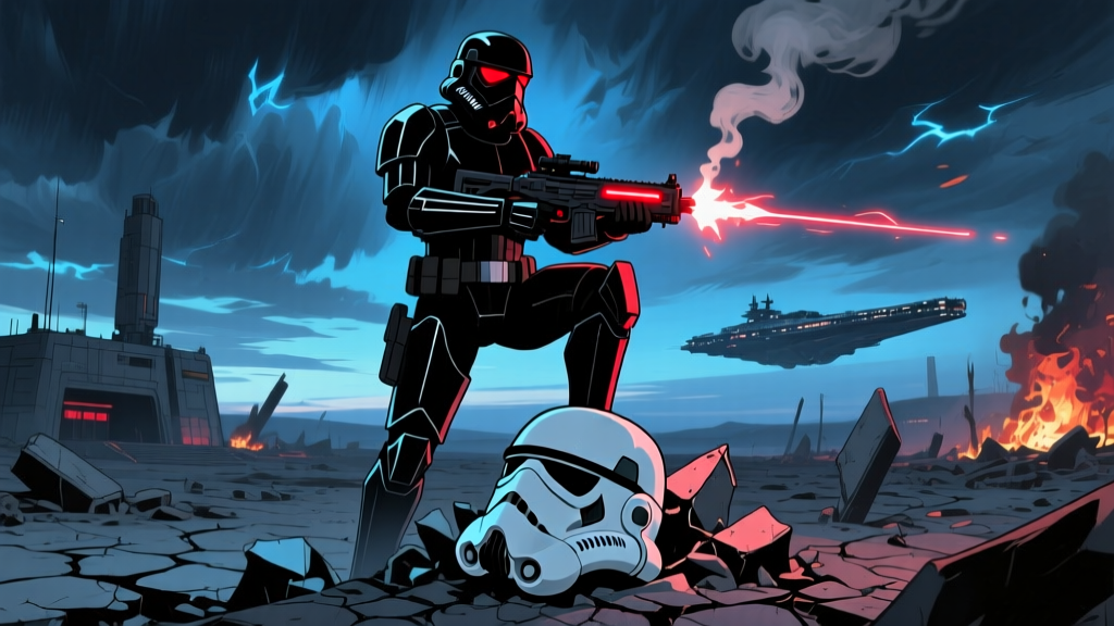 Death Trooper Blasters and Black Armor: Inside Star Wars' Most Intimidating Infantry Unit
