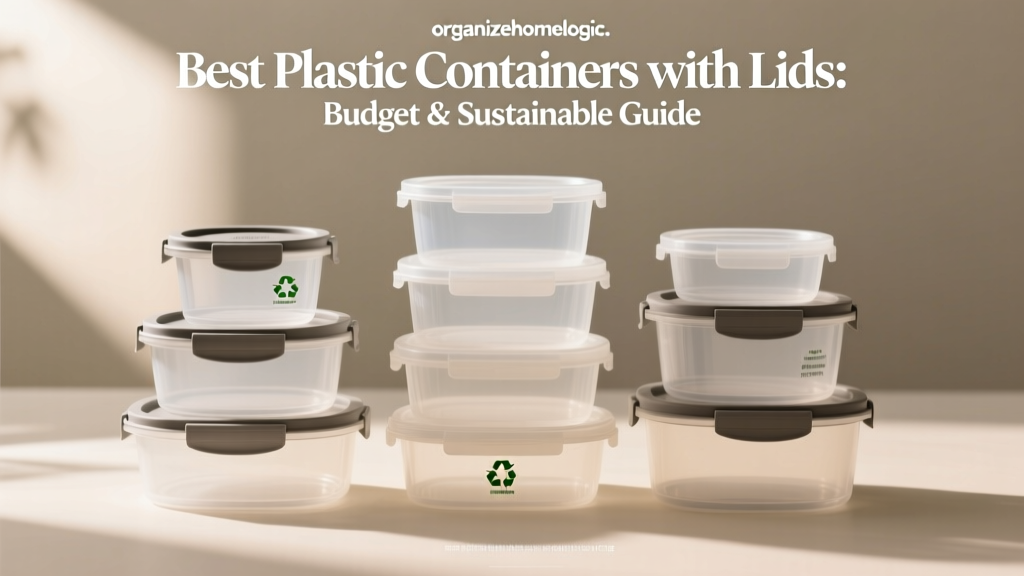 Best Plastic Containers with Lids: Budget & Eco Guide
