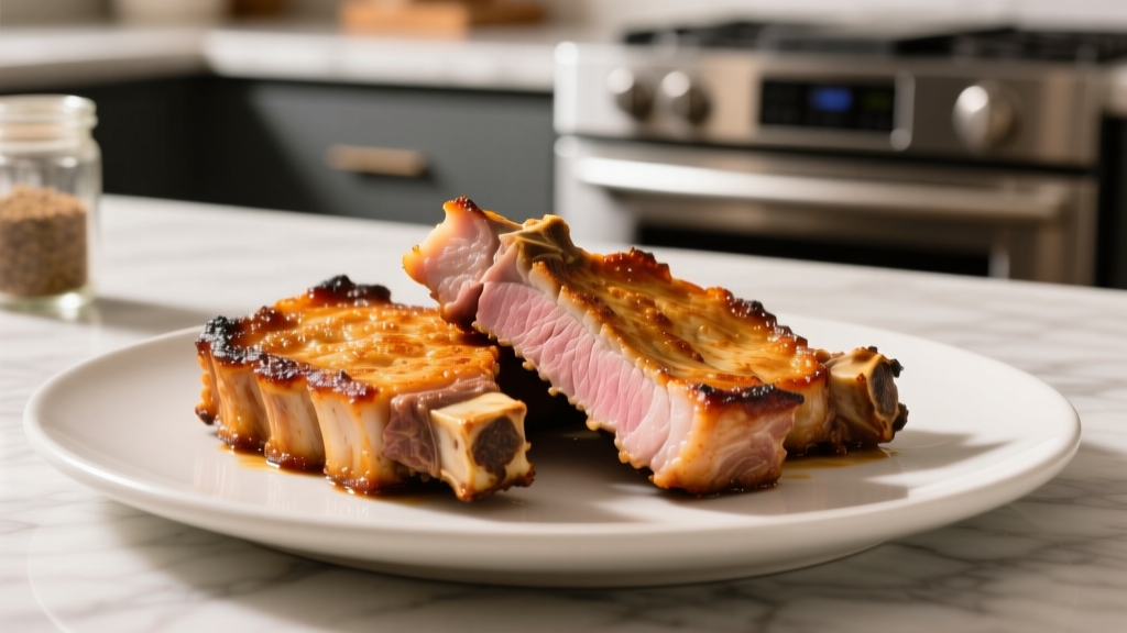 Crispy Air Fryer Thick Bone-In Pork Chops