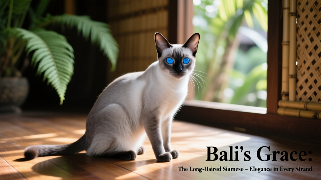 Balinese (Long-Haired Siamese) Cat Breed Information & Characteristics