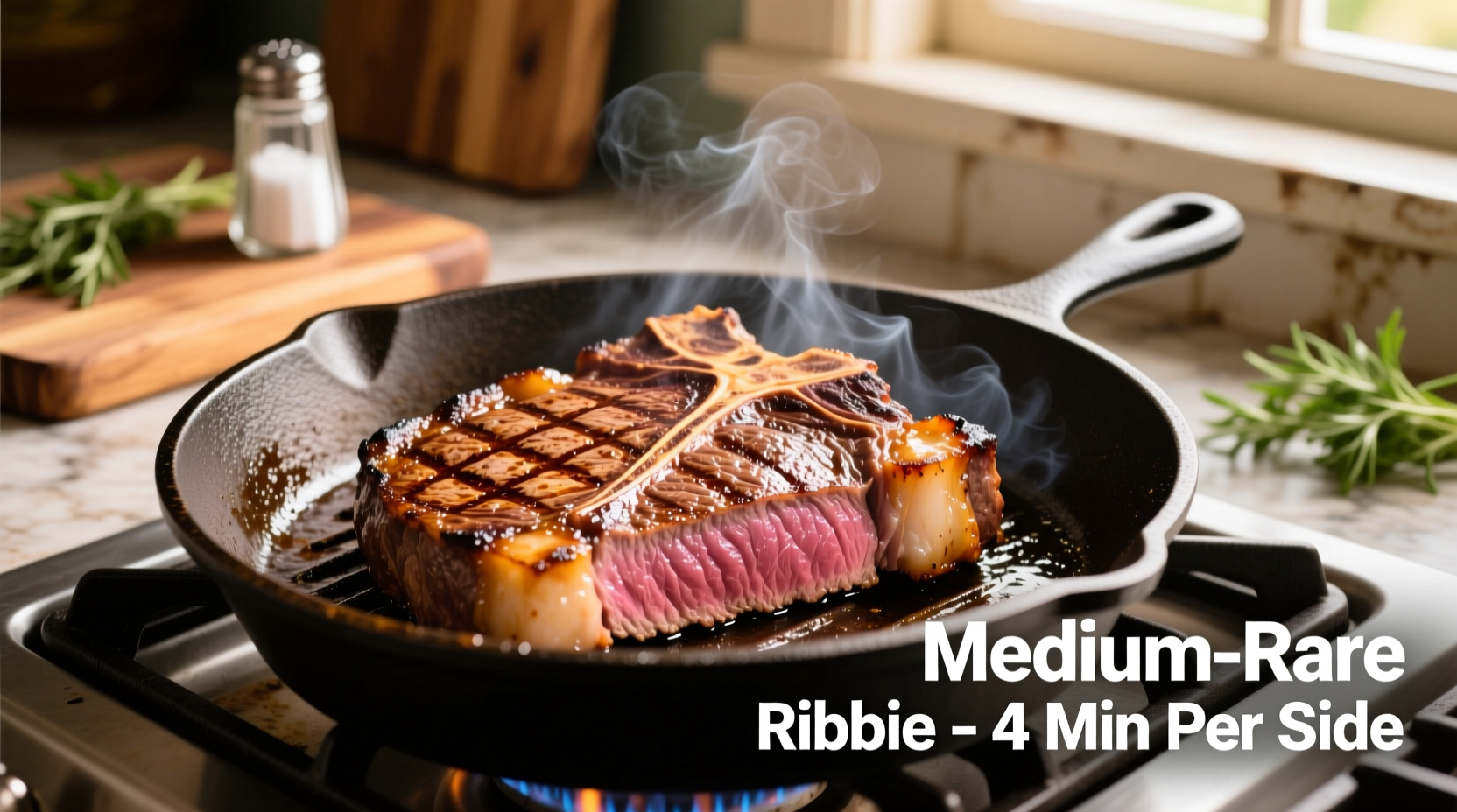 how to cook a ribeye steak on the stove