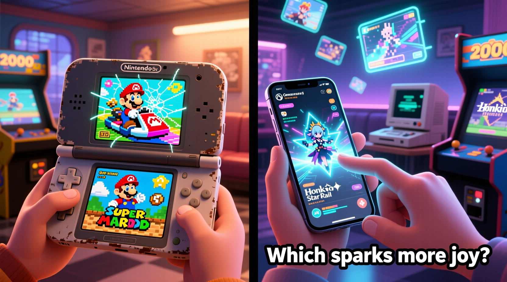 nintendo ds classics vs modern mobile games which sparks more joy