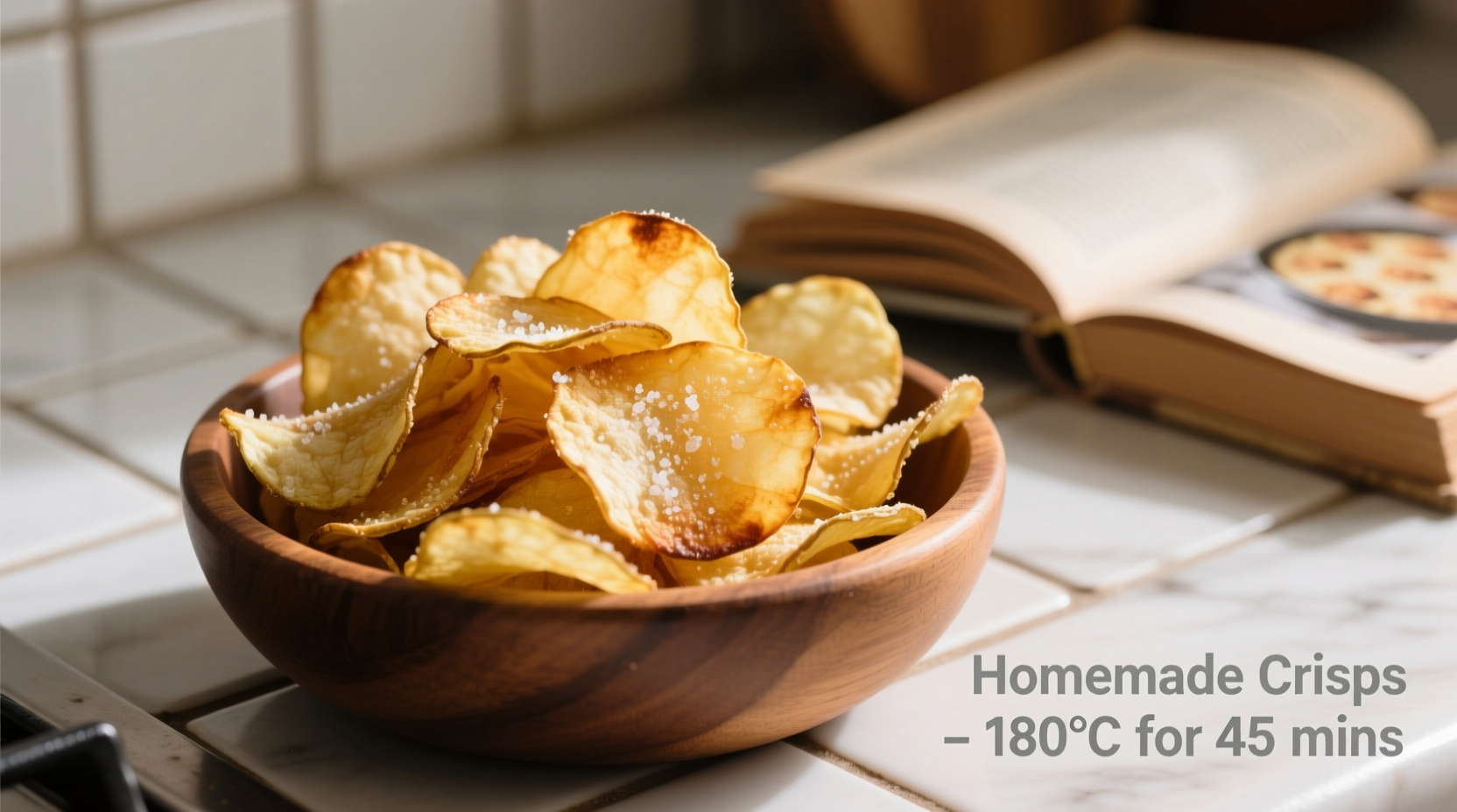 Oven Baked Potato Chips: Healthier Homemade Alternative