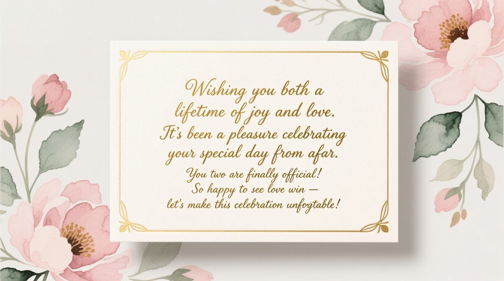 what to write in a wedding card message ideas for distant relatives vs close friends