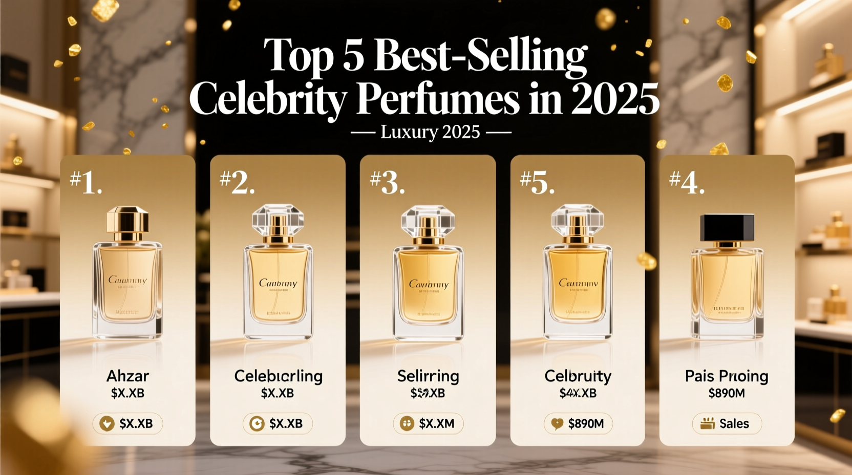 best selling celebrity perfume