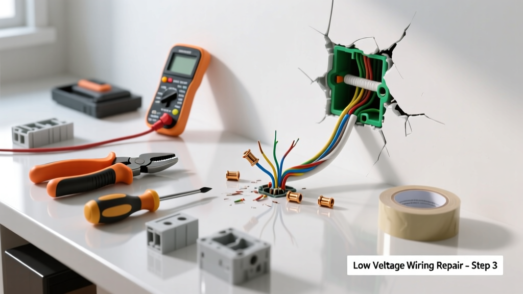 How to Fix Broken Low Voltage Wiring in Your Home