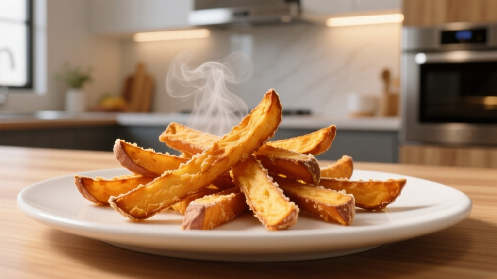Frozen Sweet Potato in Air Fryer: Crispy, Easy & Healthy