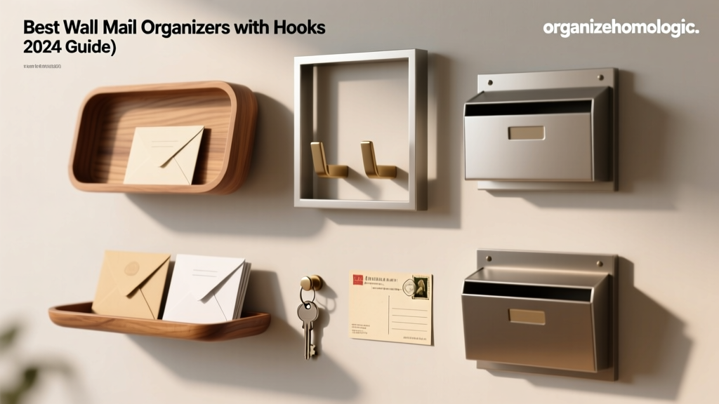 Best Wall Mail Organizers with Hooks (2024 Guide)