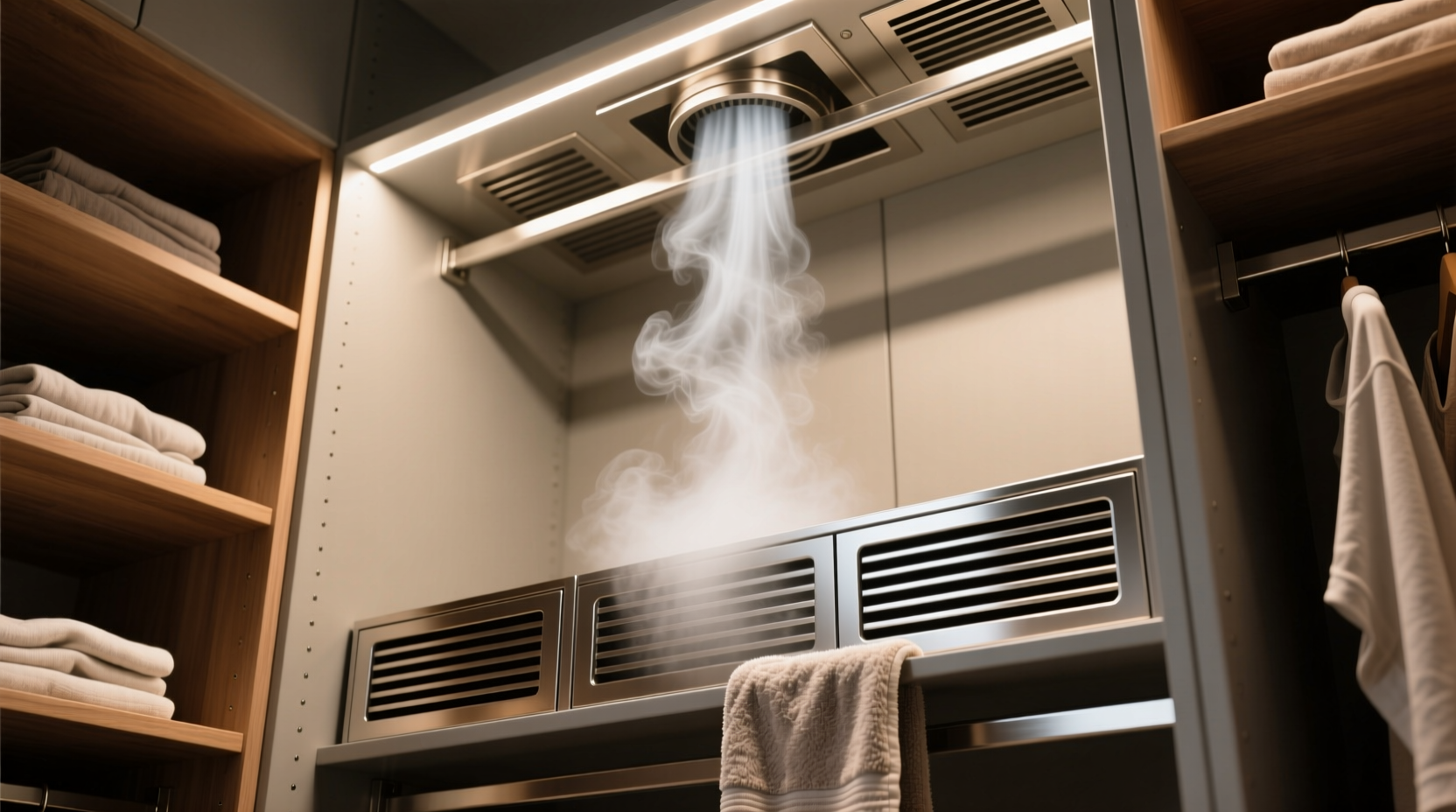 closet ventilation grilles vs passive vents