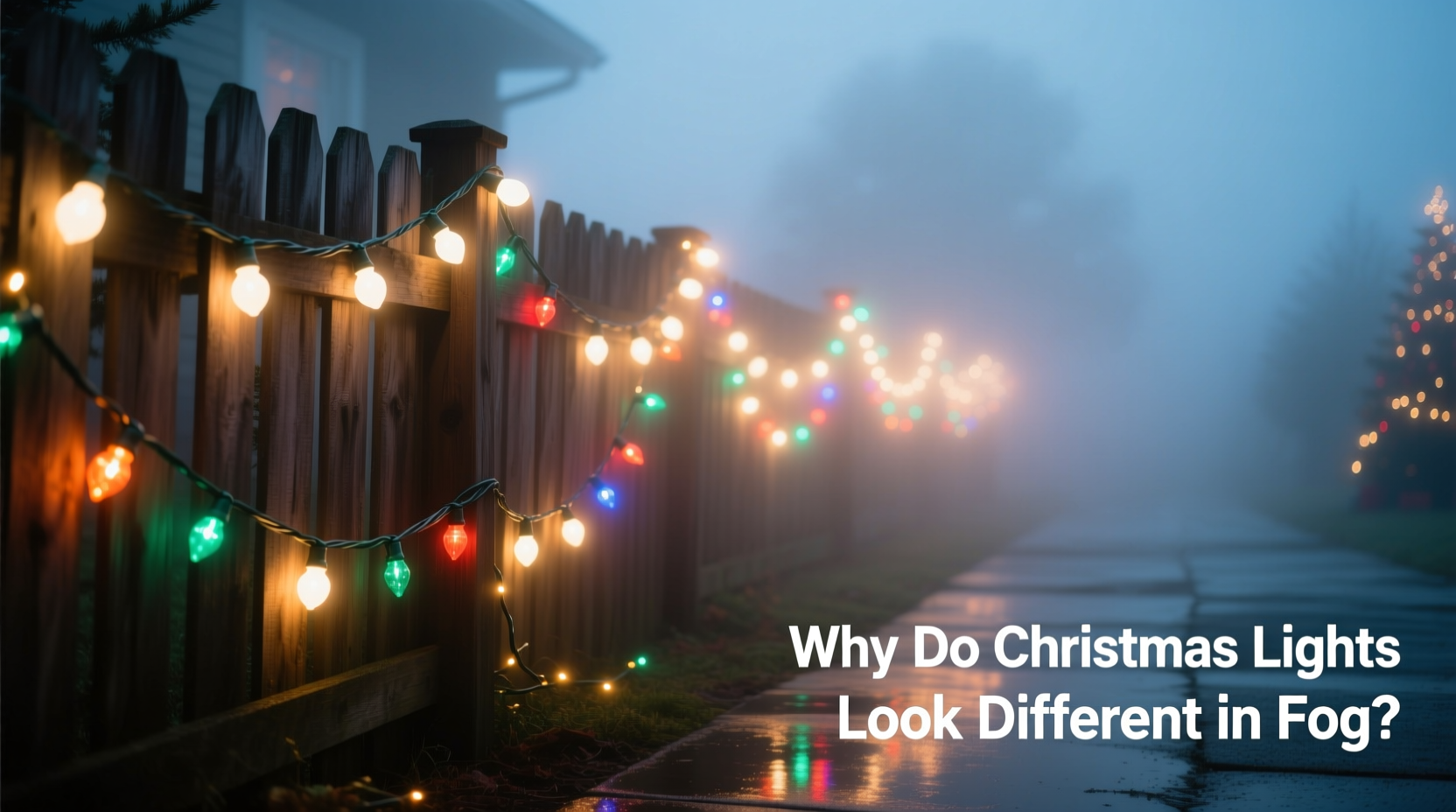 Why Do Christmas Lights Look Different In Fog And How To Maximize ...