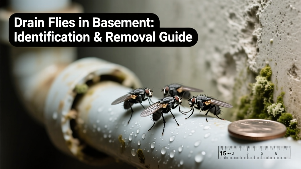 Drain Flies in Basement: Identification & Removal Guide