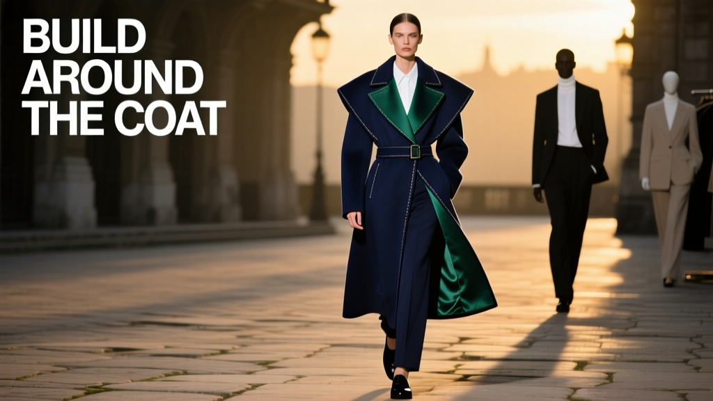 How to Build a Capsule Wardrobe Around One Statement Coat