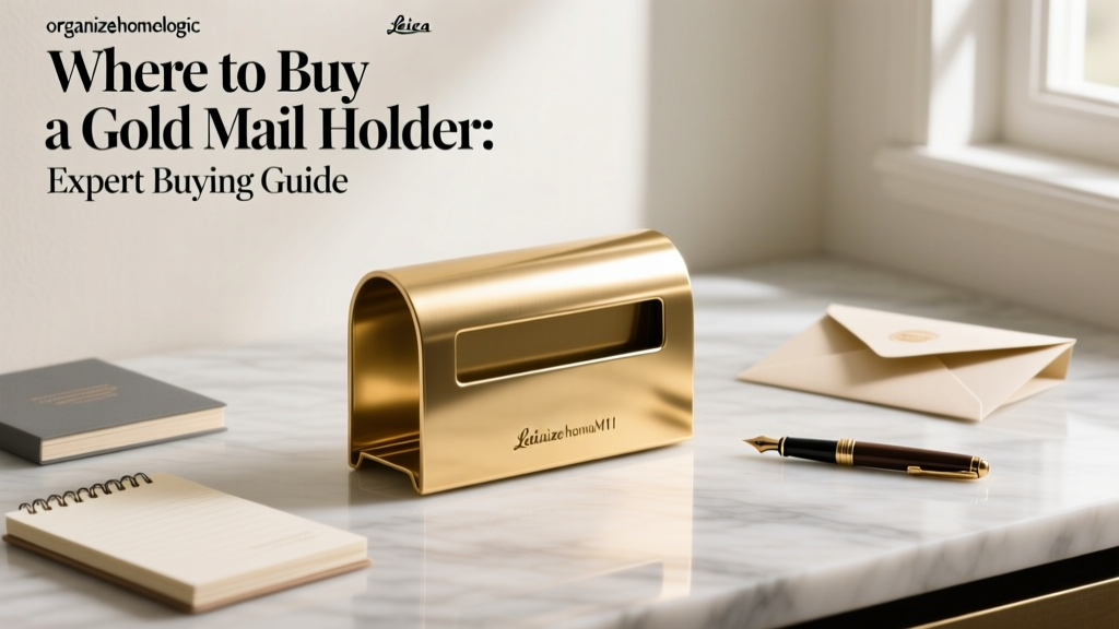 Where to Buy a Gold Mail Holder: Expert Buying Guide