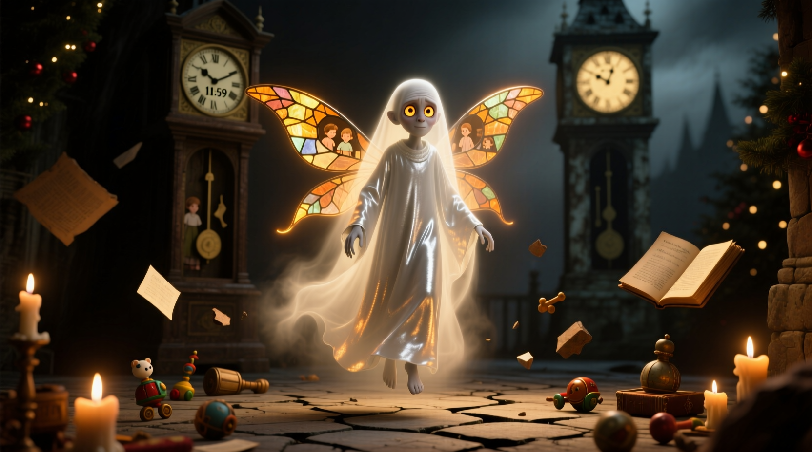 a christmas carol 2009 ghost of christmas past