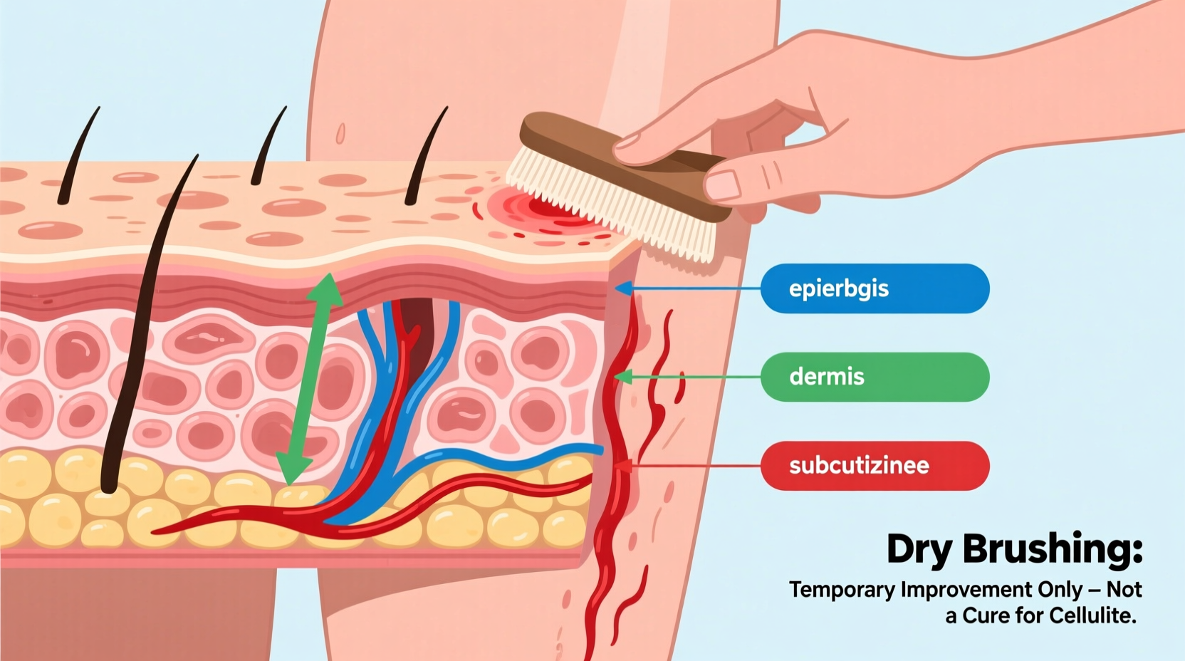 is dry brushing really effective for cellulite or just a temporary fix