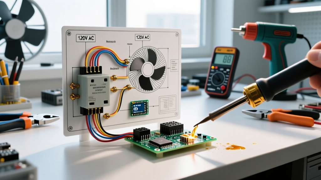 How to Master Electric Fan Wiring With Relay for High-CFM Exhaust