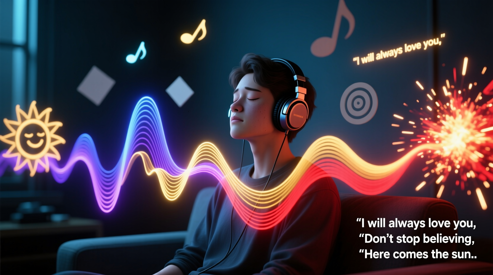 can music change your mood instantly and why certain songs stick