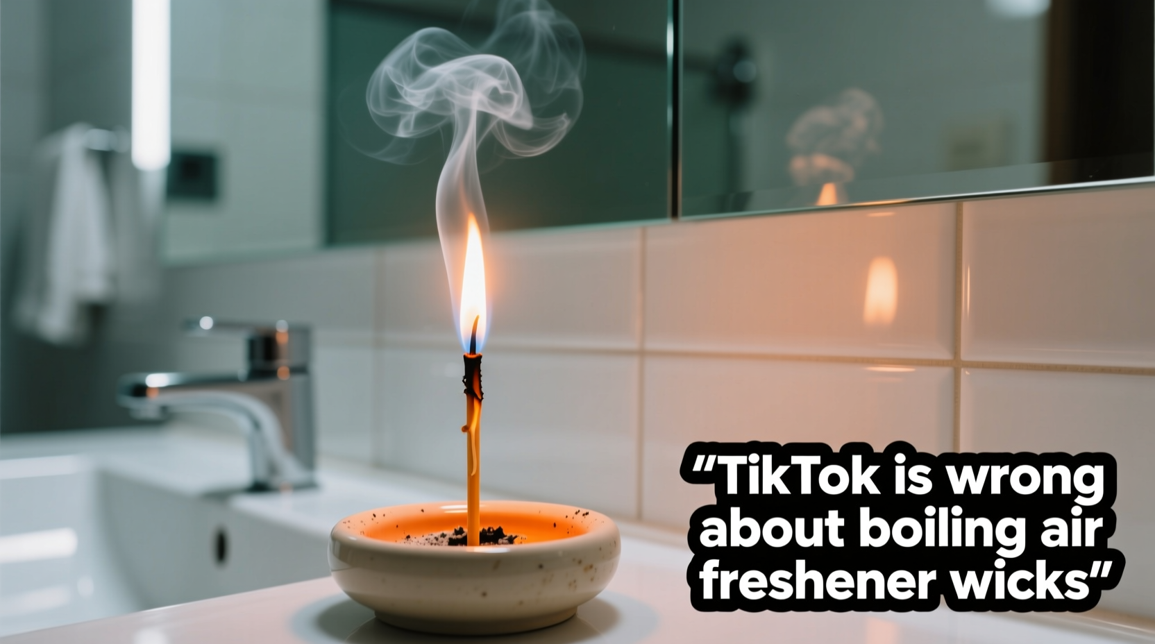 tiktok is wrong about boiling air freshener wicks