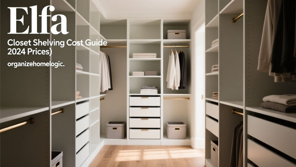 Elfa Closet Shelving Cost Guide (2024 Prices)