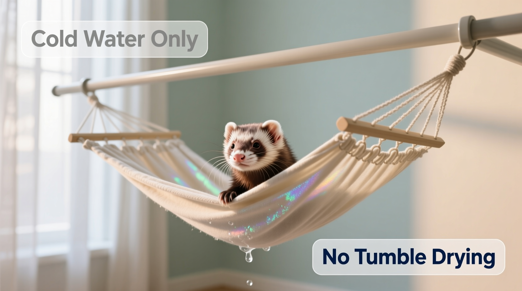 eco friendly cleaning tips for ferret hammocks
