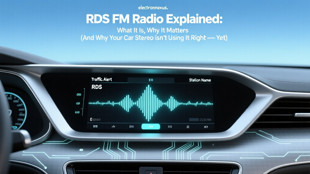 RDS FM Radio Explained: What It Is, Why It Matters (And Why Your Car Stereo Isn’t Using It Right — Yet)