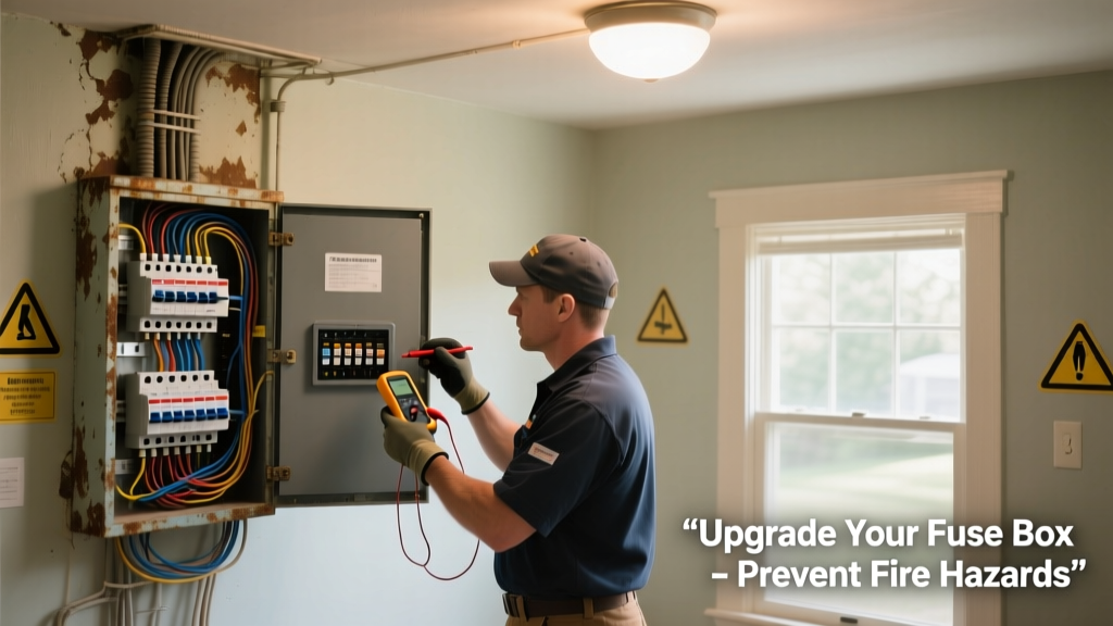 How to Prevent an Outdated Fuse Box in Older Homes