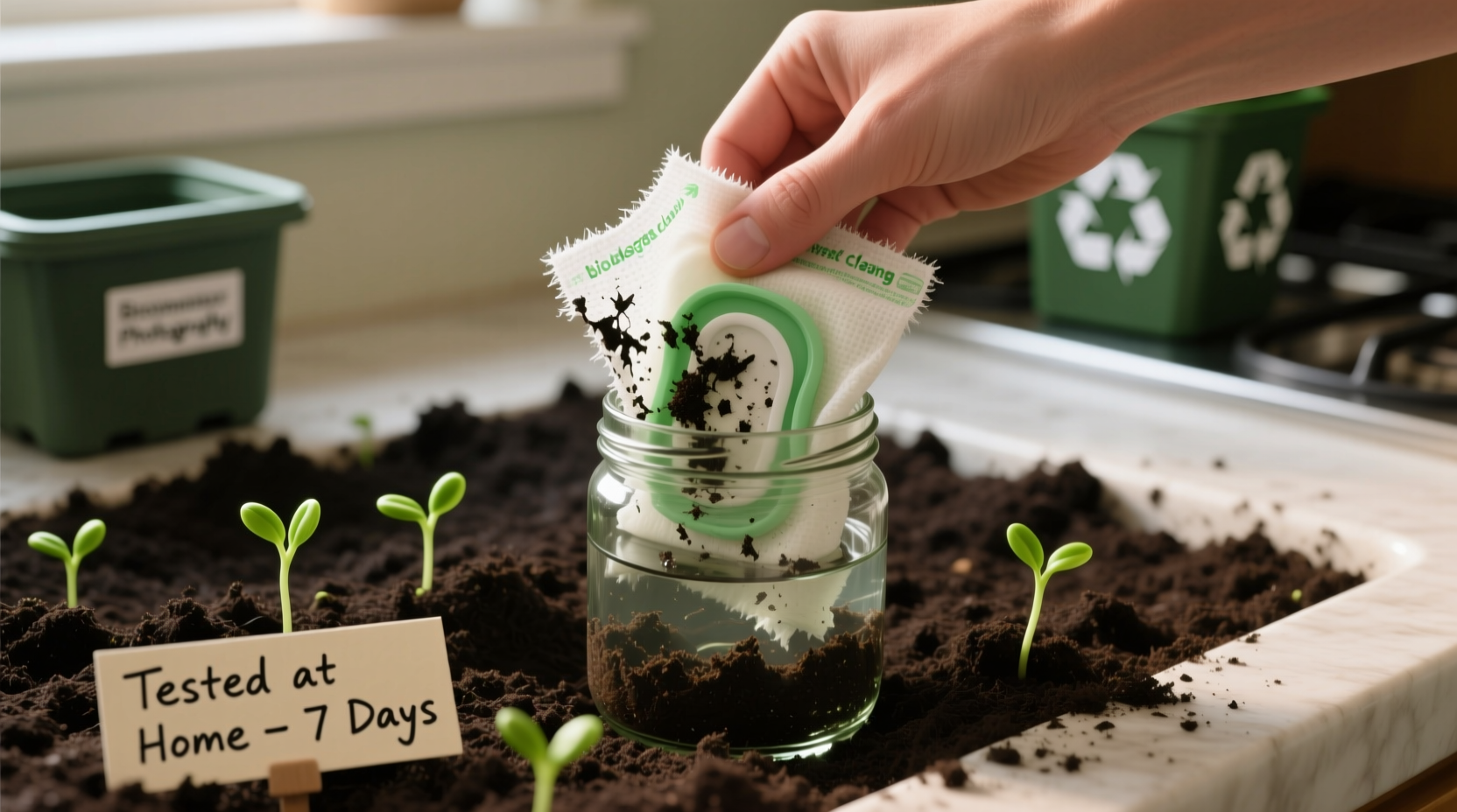 are biodegradable sponges really compostable