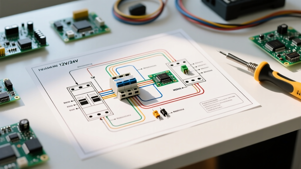How to Design a DC Electronic Circuit Breaker Schematic for 12V/24V Systems
