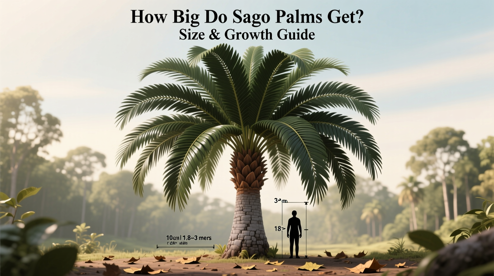 Sago Palm Size Guide: 6-10ft Growth | TheHomeSprouts