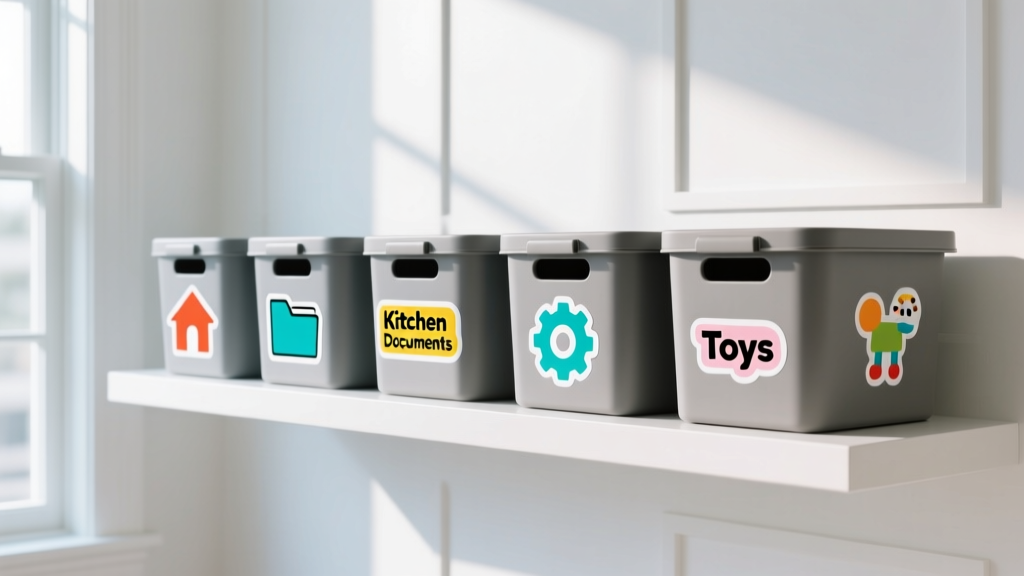Custom Sticker Printing Near You: Smart Storage Labels