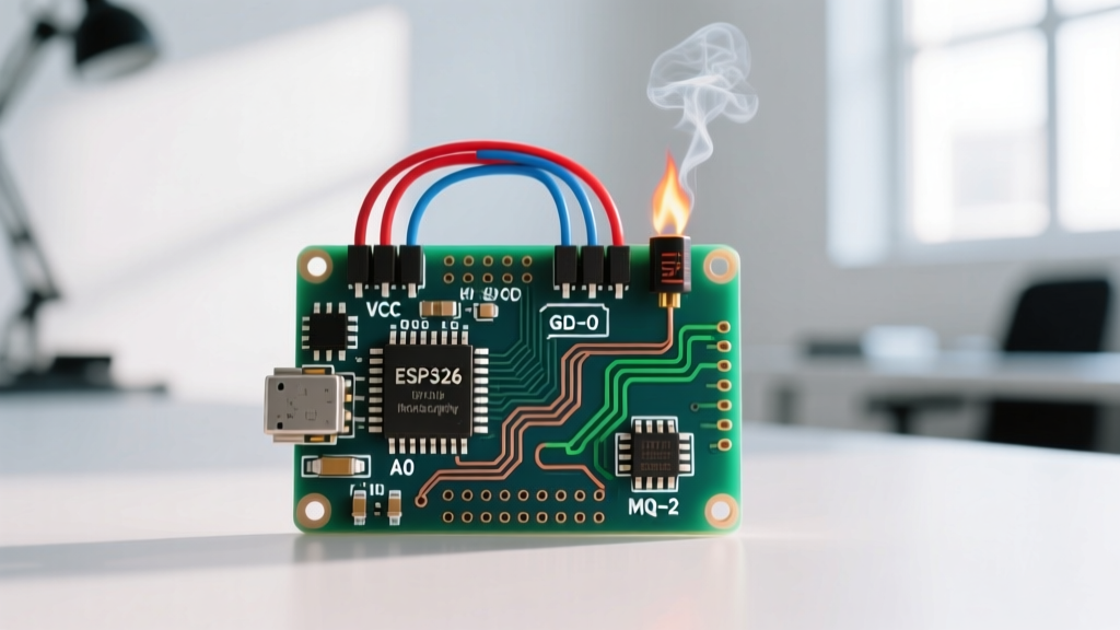 Arduino Fire Detector Configuration: Flame and MQ-2 Sensor Guide