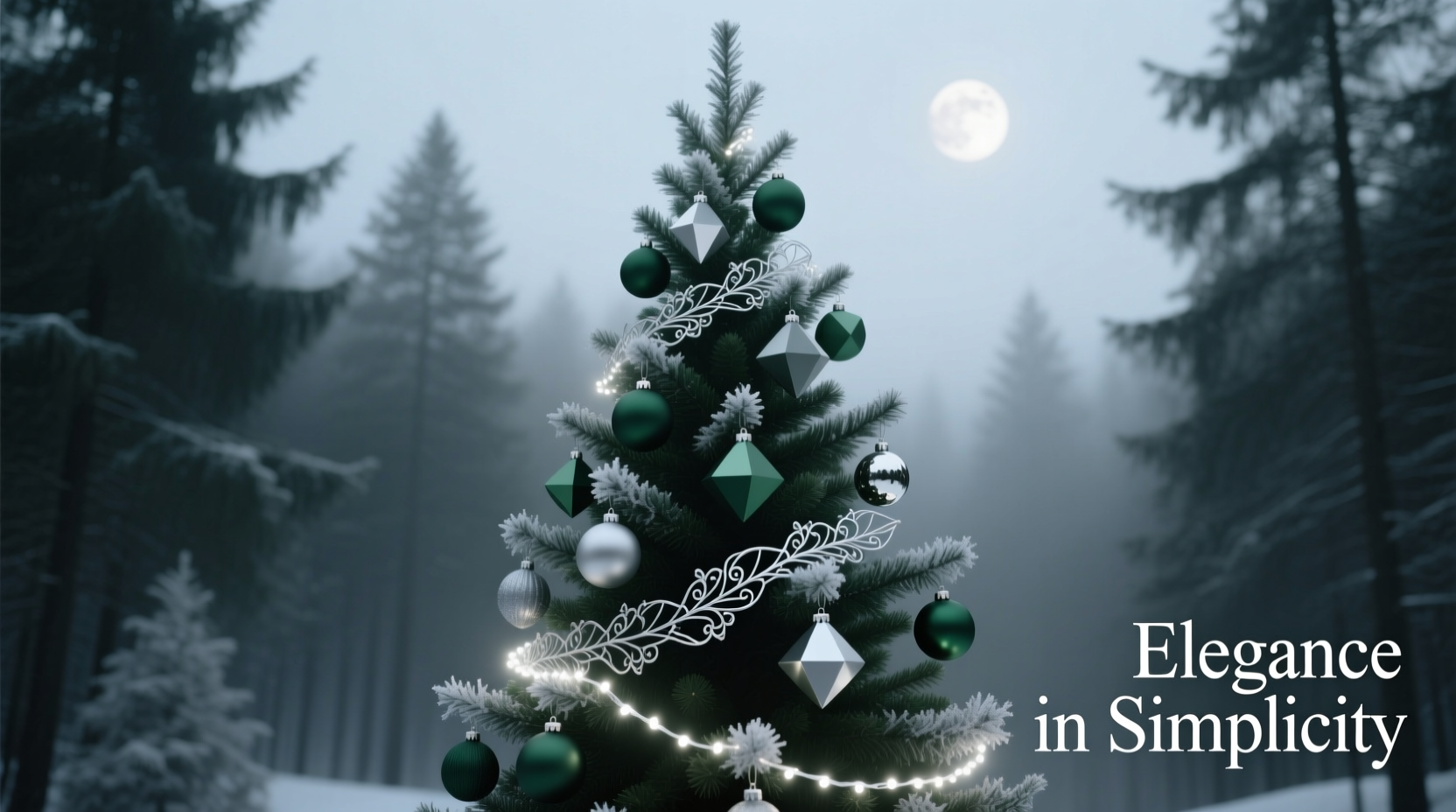 how to create a monochromatic christmas tree theme that impresses