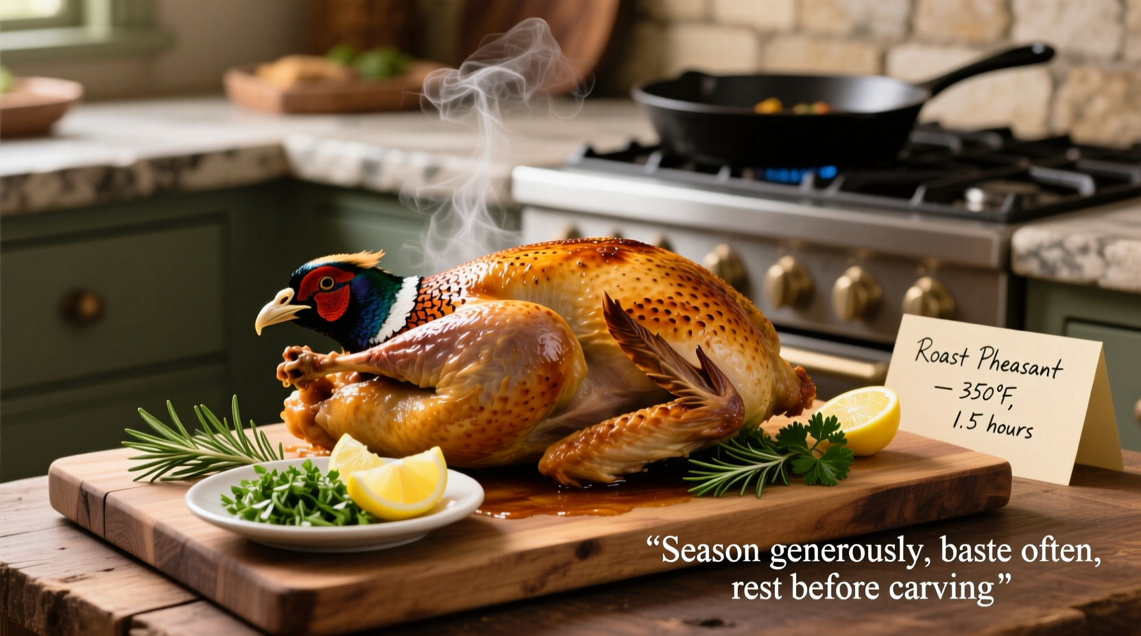 how to cook pheasant