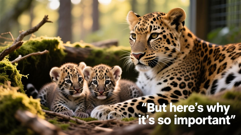 Zoo Welcomes Birth of 2 (Very Cute) Amur Leopards, But Here's Why It's So Important