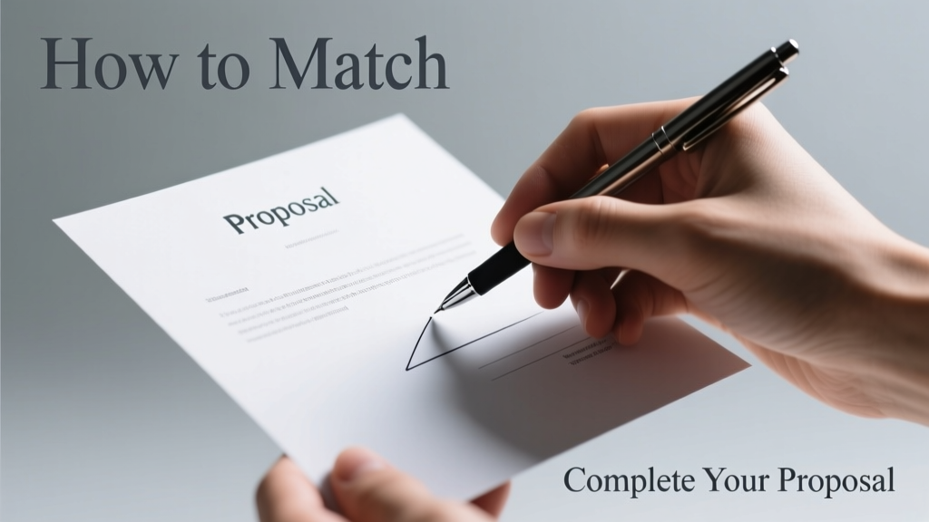Match Complete Proposal: Alignment & Execution