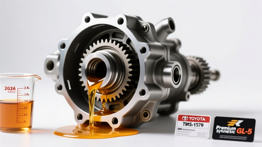 Tacoma Front Differential Gear Oil Specs & 2026 Cost Breakdown