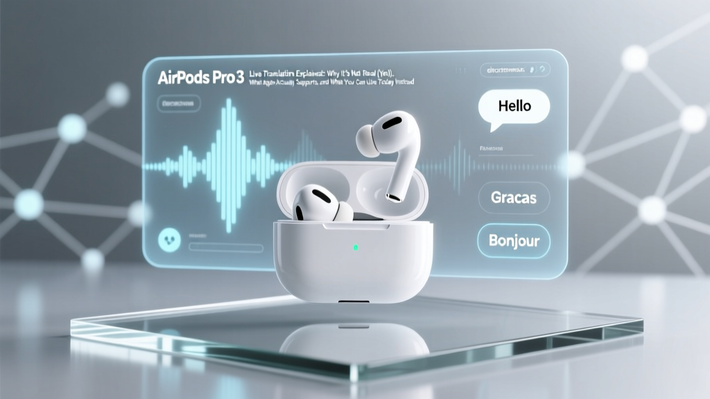 AirPods Pro 3 Live Translation Explained: Why It’s Not Real (Yet), What Apple Actually Supports, and What You Can Use Today Instead